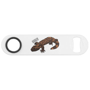 Gila monster cartoon illustratie speed flessenopener