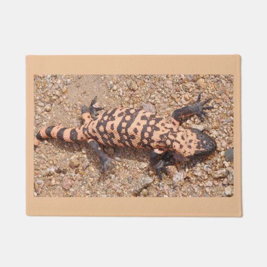 Gila Monster door Mat (Voorkant)
