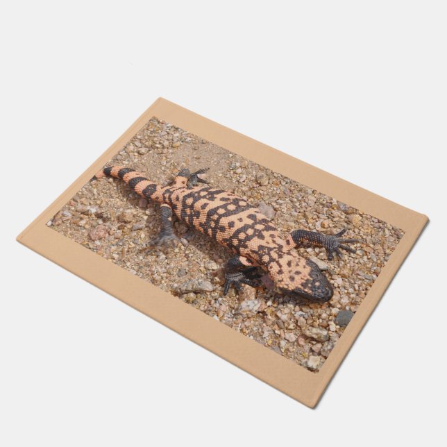 Gila Monster door Mat (Schuin)