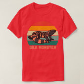Gila Monster Sunset T-shirt (Design voorkant)