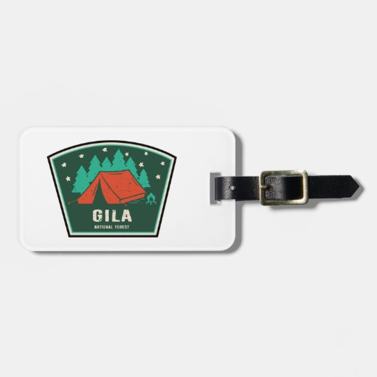 Gila National Forest Camping Bagagelabel (Voorkant horizontaal)