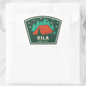 Gila National Forest Camping Rechthoekige Sticker (Tas)