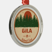 Gila National Forest Metalen Ornament (Rechts)