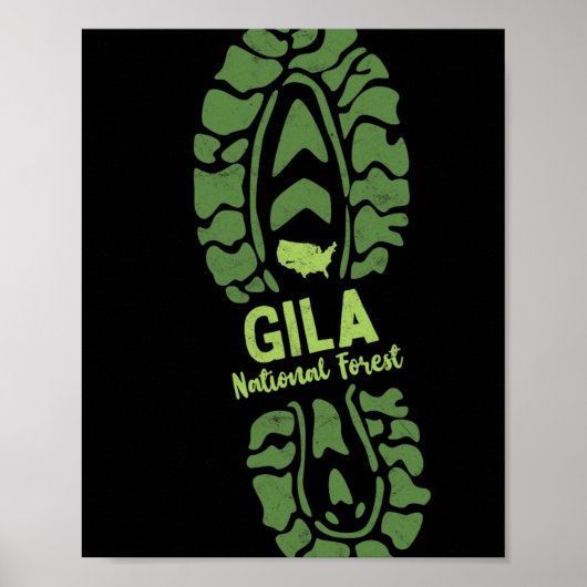 Gila National Forest New Mexico Nm Wilderness Vaca Poster (Voorkant)