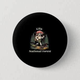 Gila National Forest New Mexico Wandelen Paddensto Ronde Button 5,7 Cm