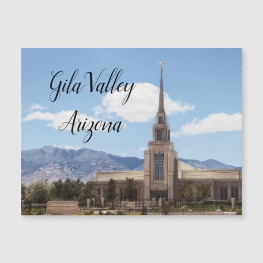 Gila Valley Arizona Temple (Voorkant)