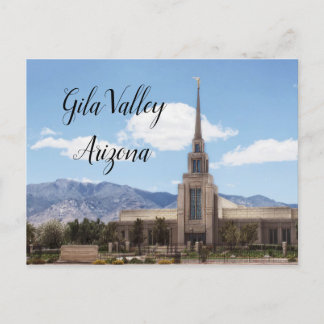 Gila Valley Arizona Temple Briefkaart