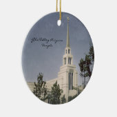 Gila Valley Arizona Temple Keramisch Ornament (Rechts)