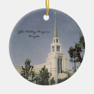 Gila Valley Arizona Temple Keramisch Ornament