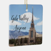 Gila Valley Arizona Temple Keramisch Ornament (Rechts)