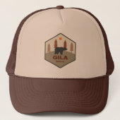 Gila Wilderness New Mexico Beer Trucker Pet (Voorkant)