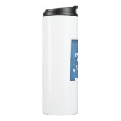 Gila Wilderness New Mexico houtnerf Thermosbeker (Gedraaid links)