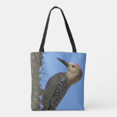 Gila Woodpecker Foto Southwest Desert Bird Tote Bag (Achterkant)