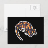 gilamonster briefkaart (Voorkant / Achterkant)