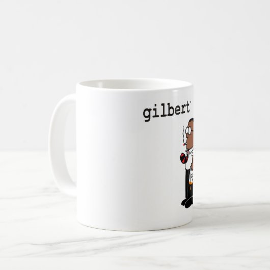 Gilbert 11oz Coffee-Mok Koffiemok (Voorkant links)