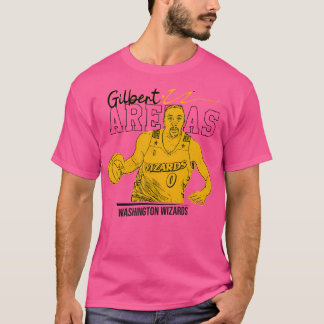 Gilbert arenas retro t-shirt