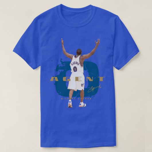 Gilbert Arenas T-shirt (Design voorkant)