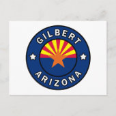 Gilbert Arizona Briefkaart (Voorkant)