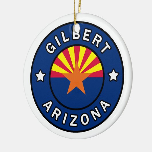 Gilbert Arizona Keramisch Ornament (Links)