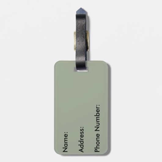 Gilbert Arizona LDS Temple Bagagelabel