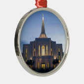 GIlbert Arizona LDS Temple Metalen Ornament (Rechts)