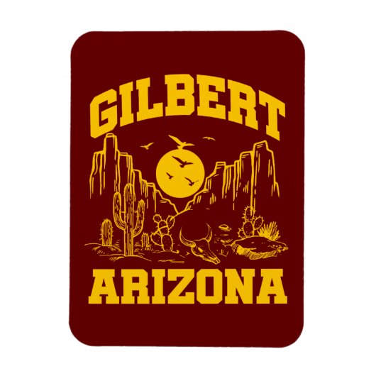 Gilbert, Arizona Magneet (Verticaal)