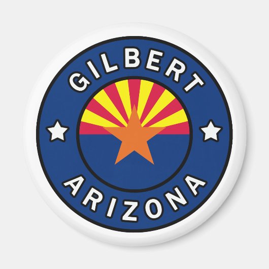 Gilbert Arizona Magneet (Voorkant)