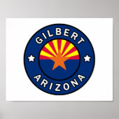 Gilbert Arizona Poster (Voorkant)