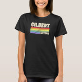 Gilbert Arizona Pride Rainbow Flag Gay Pride Merch T-shirt (Voorkant)
