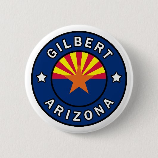 Gilbert Arizona Ronde Button 5,7 Cm (Voorkant)
