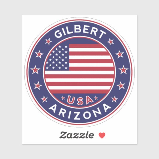 Gilbert Arizona Sticker (Vel)