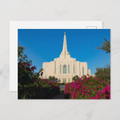 Gilbert Arizona Temple Briefkaart (Voorkant / Achterkant)