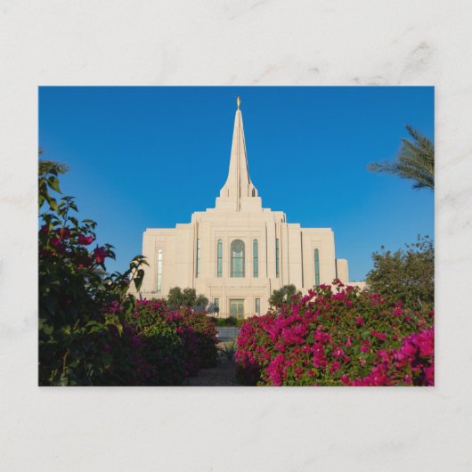 Gilbert Arizona Temple Briefkaart (Voorkant)
