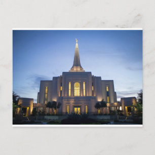 Gilbert Arizona temple Briefkaart
