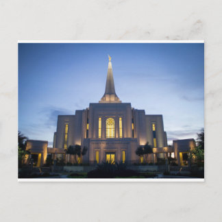 Gilbert Arizona temple Briefkaart