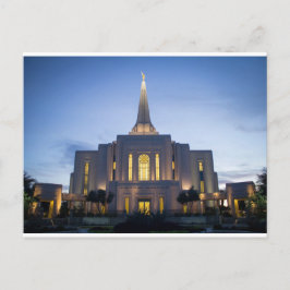 Gilbert Arizona temple Briefkaart