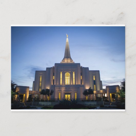 Gilbert Arizona temple Briefkaart (Voorkant)