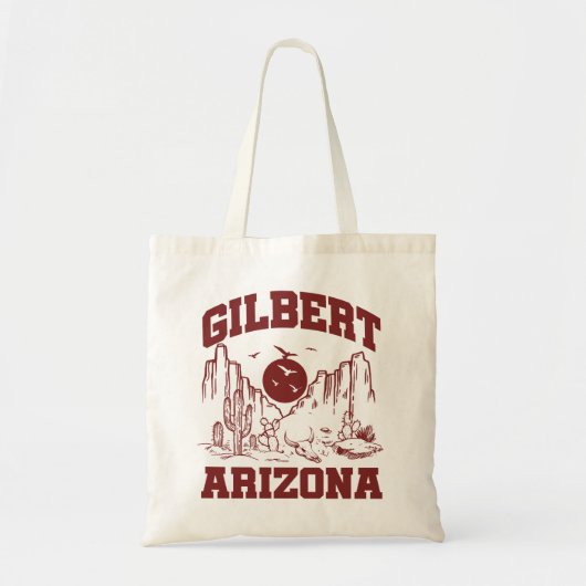 Gilbert, Arizona Tote Bag (Voorkant)