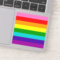 Gilbert Baker Gay Pride Flag Small Square
