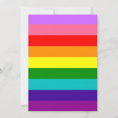 Gilbert Baker’s 9-Stripe Rainbow Flag Kaart (Voorkant)