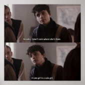 Gilbert Blythe Quote Poster (Voorkant)