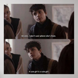 Gilbert Blythe Quote Poster