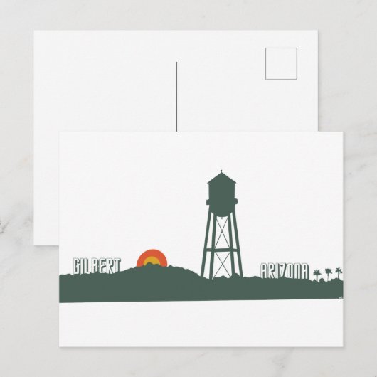  Gilbert Briefkaart (Voorkant / Achterkant)