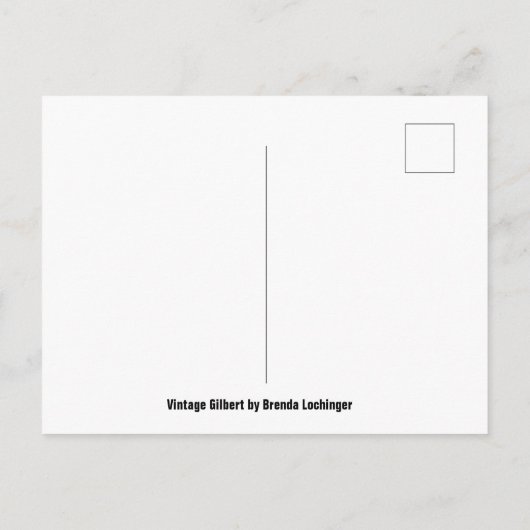  Gilbert Briefkaart (Achterkant)