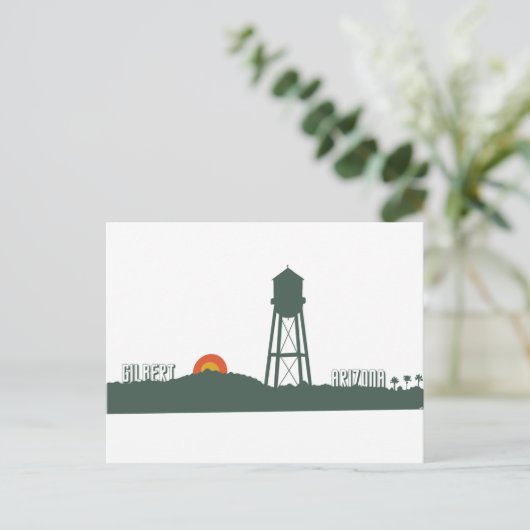  Gilbert Briefkaart (Staand voorkant)