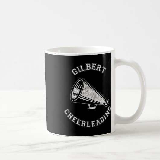 Gilbert Cheer Vervuild Retro 90's Cheerleader Koffiemok (Rechts)