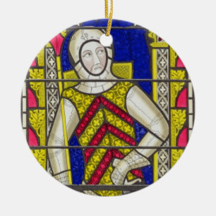 Gilbert de Clare, 3e graaf van Gloucester (1243-19 Keramisch Ornament