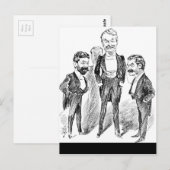 gilbert en sullivan briefkaart (Voorkant / Achterkant)