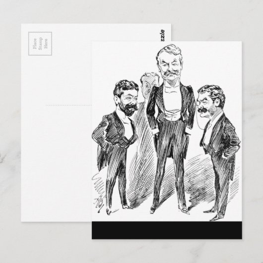 gilbert en sullivan briefkaart (Voorkant / Achterkant)