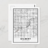 Gilbert Map Briefkaart (Voorkant / Achterkant)